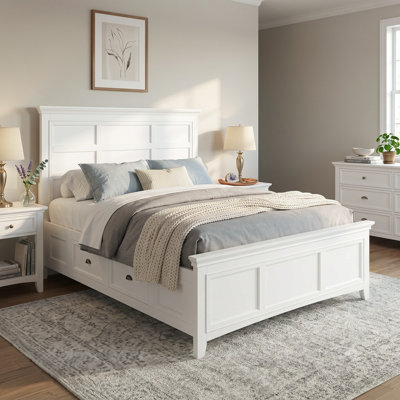 Genesha Storage Platform Bed