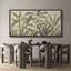 «Tropical Palm Green Banana Leaf Plant Floral Botanical», reproduction sur toile-98042512-111375992