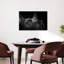 Attentive Dog Gaze Contemporary Dog Wall Art Print 1 Piece Wrapped Canvas Wall Art-279868468