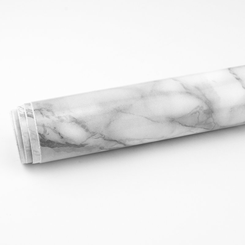 Carrara Grey Adhesive Film