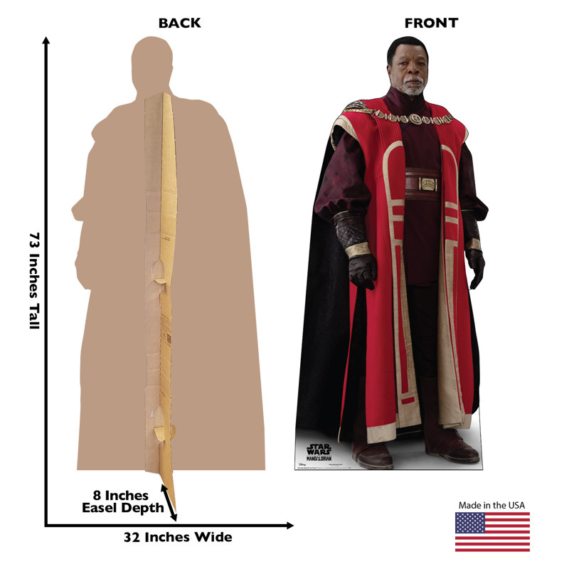 73'' High Magistrate Greef Karga Cardboard Standee