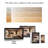 55.1'' W Rounded Wood Coffee Table With 4 Drawers