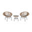 2 - Person Patio Conversation Set with Cushions-2074443374