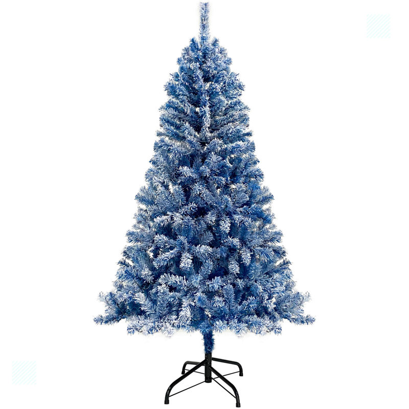 6FT Pre-Lit Hinged Artificial Fir Chritmas Tree