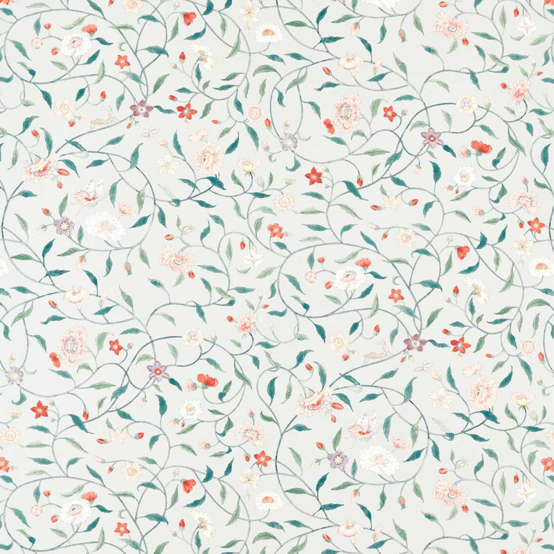 Henrietta's Trail Wallpaper, Stockholm Blue