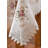 Oralie Square Floral Lace Tablecloth with Elegant Red Flower Design. Macrame Tablecloth for All Occasions-802317785-745161917