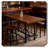 Rustic Sturdy Easy Assembly Pub Bar Counter