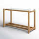 Lisbon Genuine Marble Dining Table