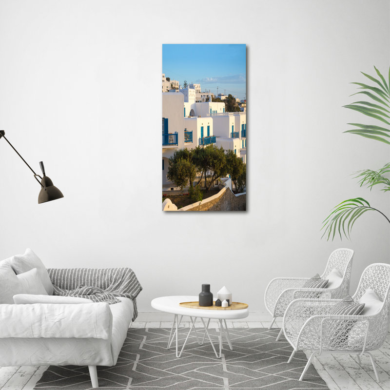 Mykonos Greece - Wrapped Canvas Print