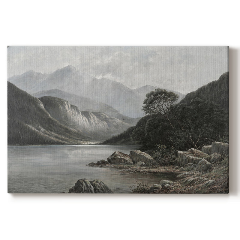 Paysages rétro-Cccxxxi - Cavas enveloppés de galerie, 32 x 48