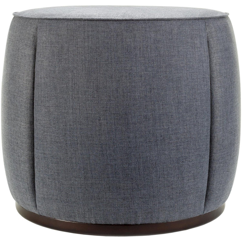 Alexandria Ottoman, Gray polyester