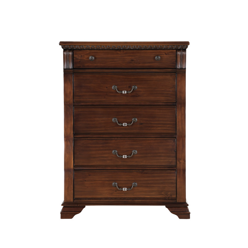 Commode 5 tiroirs Aafrin