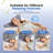 Sleeping Cervical Pillow Ergonomic Memory Foam Neck Support Pillow, Set of 2-852279216-852279215