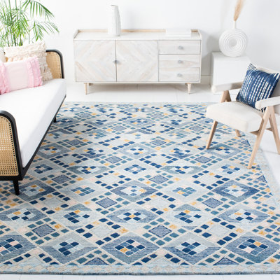 Starbuck Hand Tufted Wool And Cotton With Latex Southwestern Rug