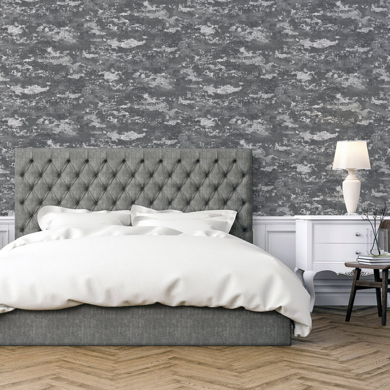 Mercer Wallpaper, Gray
