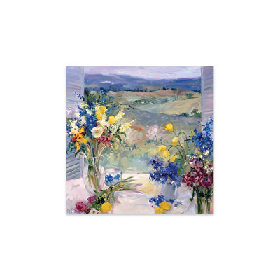 Toscane florale par Allayn Stevens - peinture sans cadre