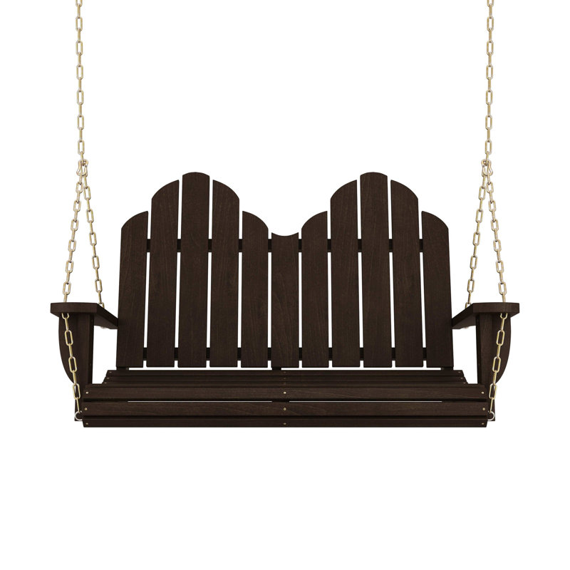 Balancelle Adirondack Amish Casual, Teinture noire semi-solide