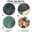 Rétro cercles de vinyle - art mural rond grand divertissement-2056031736