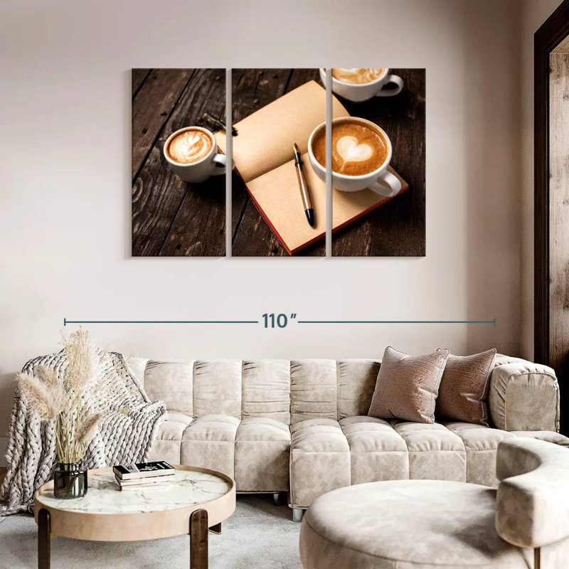 Yarlin Coffee And Diary, 48" H x 74" W