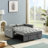 Collinward 53" W Murphy Sofa Bed Loveseat with Adjustable Tufted Back and USB Outlet-297002984-297003002