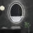 LED Lighted Bathroom Mirror Front and Backlit Lights Anti-fog Dimmable Color Temperature Adjustable-1317908806