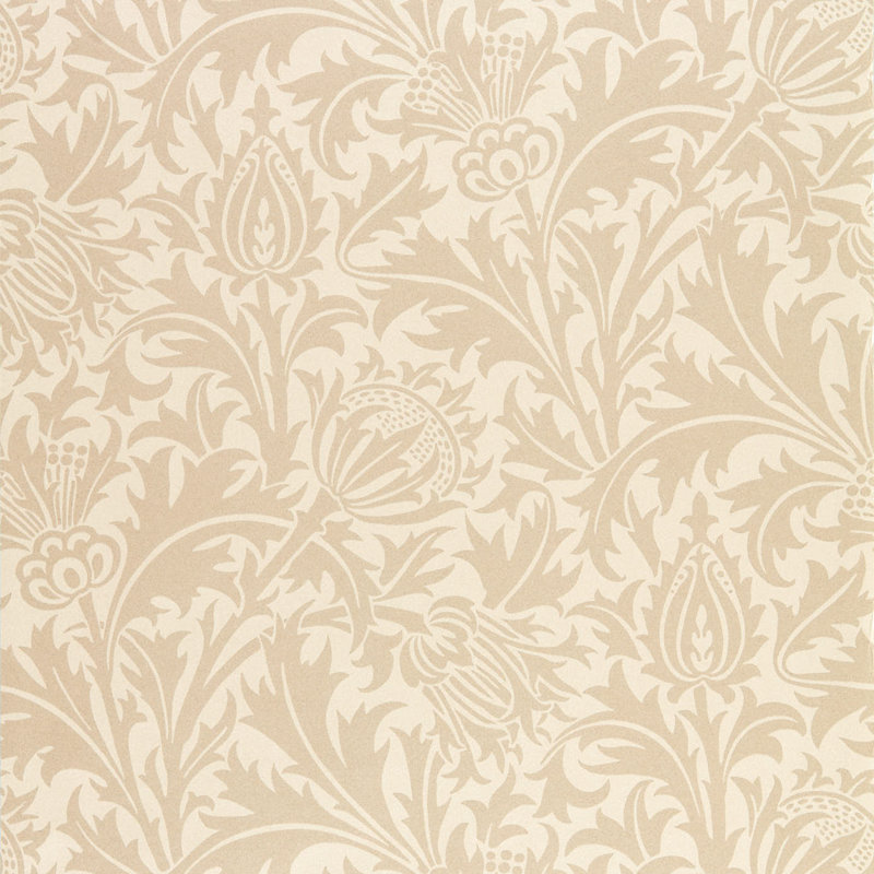 Pure Thistle 10.05m x 68.6cm Matte Wallpaper Roll, Neutral