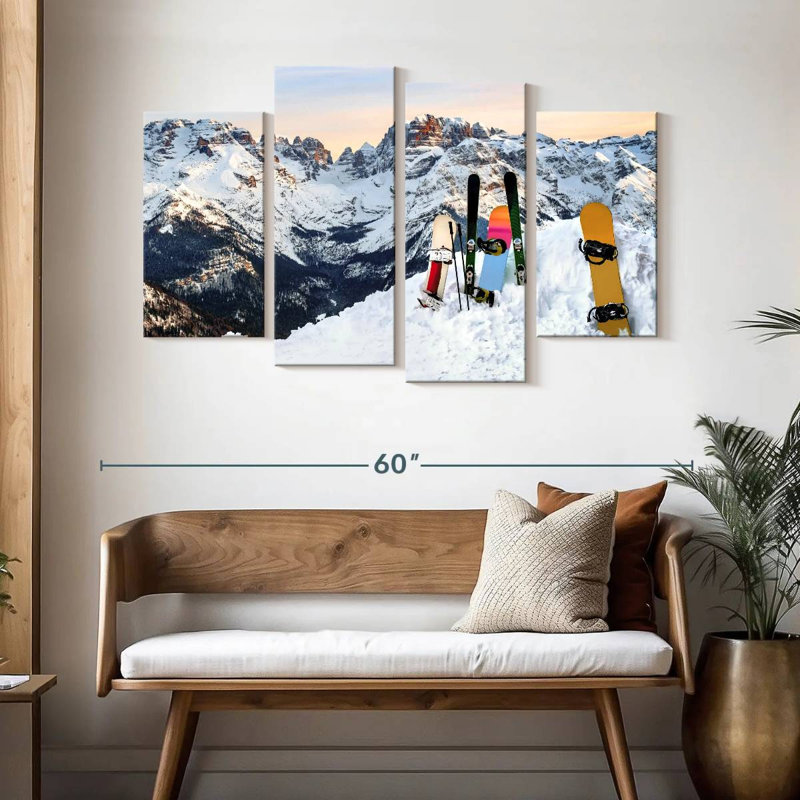 Planches à neige et skis Sireci, H 32 po x l 52 po