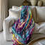 Sparkling Universe - 1 Piece Premium Sherpa Blanket-24875238