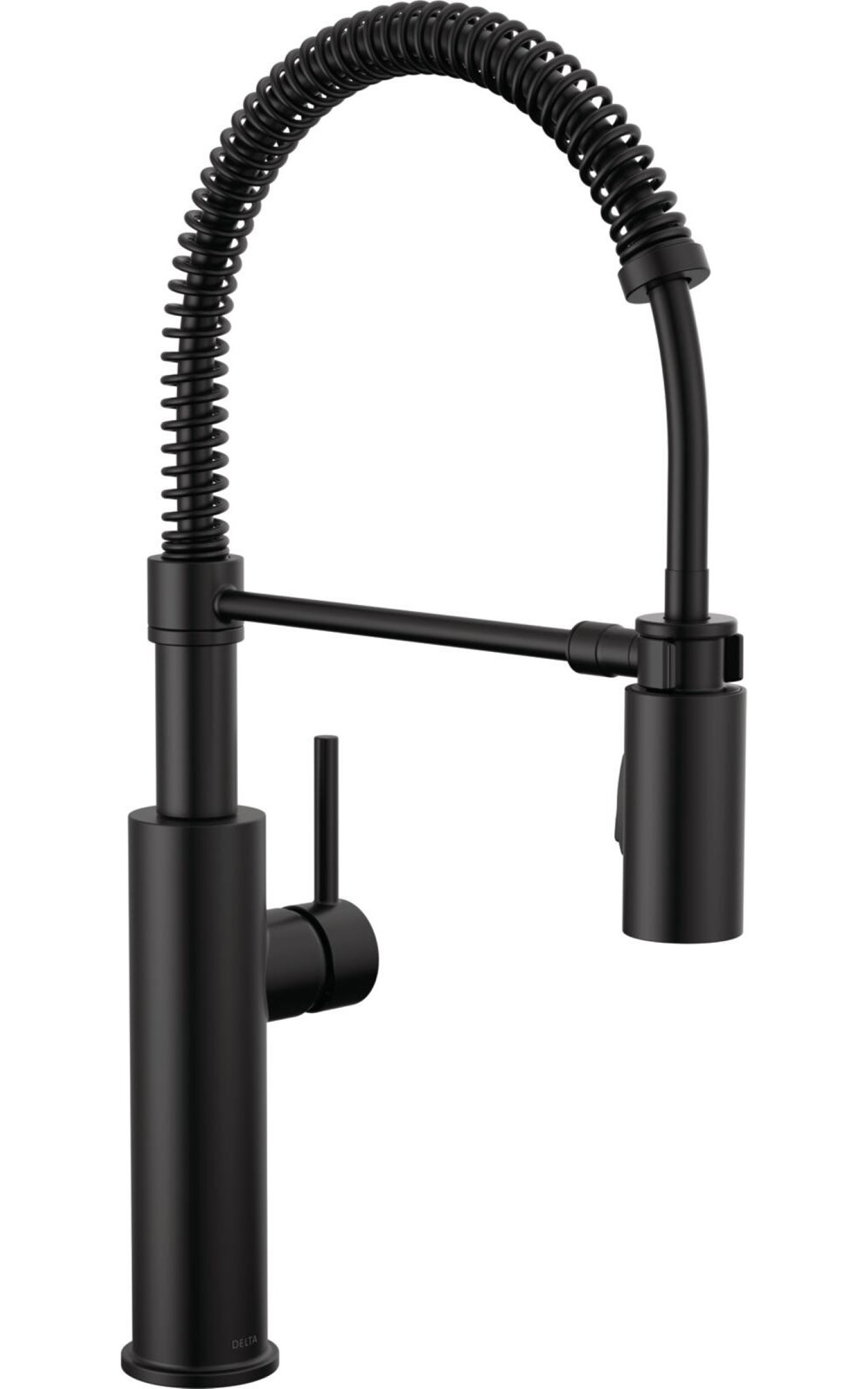 Antoni Commercial Pull-Down Kitchen Faucet, Matte Black