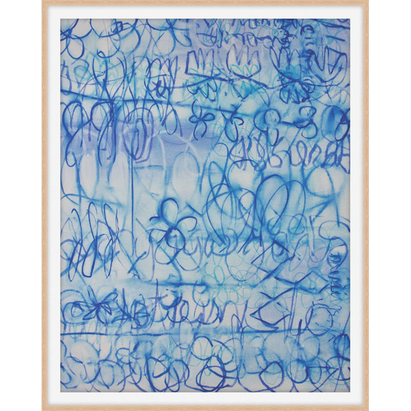 Abstract Print by Michelle L, 16.54" H x 13.54" W