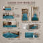 Solid Colour Machine Tufted Shag Area Rug-1749166314