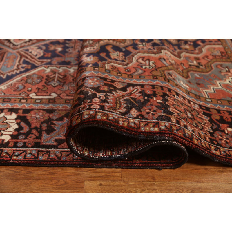 Tapis persan Heriz noué à la main 10 x 13
