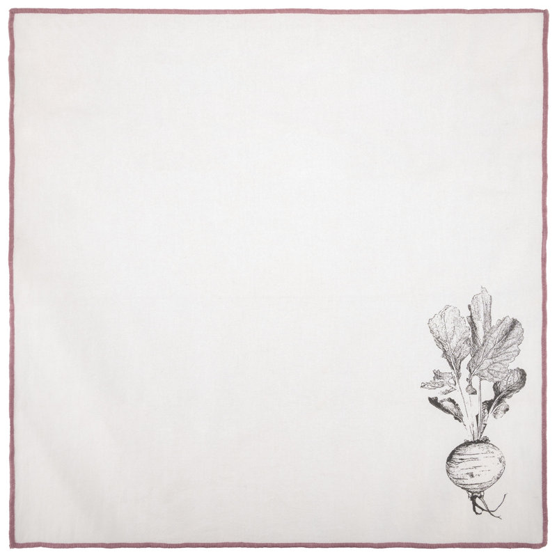 Serviette de table Merrow Edge Radis