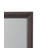 Espresso Finish Mirror
