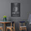 «Barbecue Blueprint Vernis Chalkboard», art mural en métal-2095681176