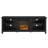 Kneeland 70" Open Storage TV Stand with Electric Fireplace-2128479283