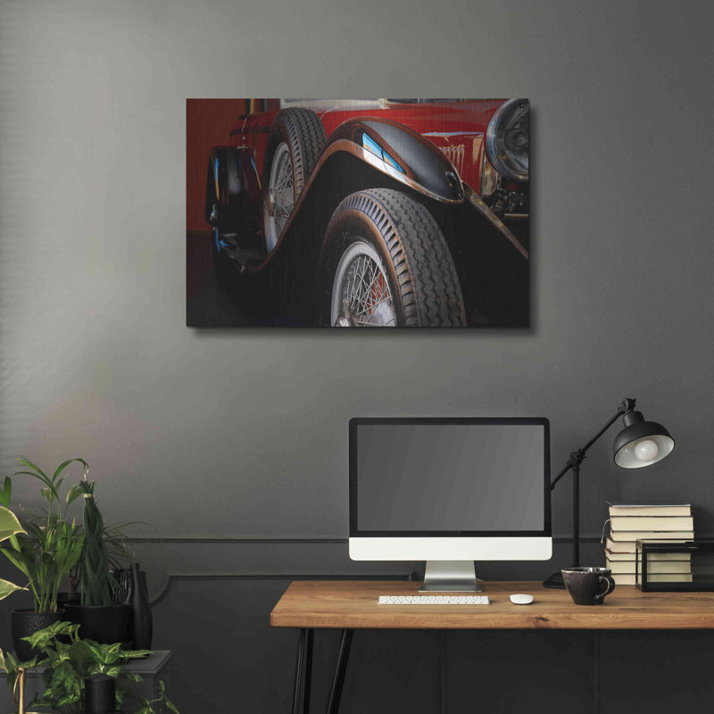 "Mercedez - Benz 1929" par Philippe Sainte, H 24 po x l 36 po
