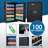 100 KEYS KEYPAD WALL KEY SAFE BLACK