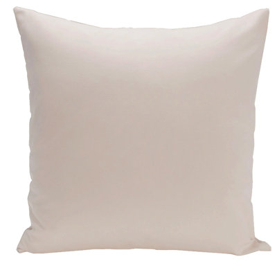 Solid Reversible Throw Pillow