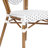 Cloquet All-Weather Commercial Stacking Paris Chairs with Metal Frames-1601390929-1562395624