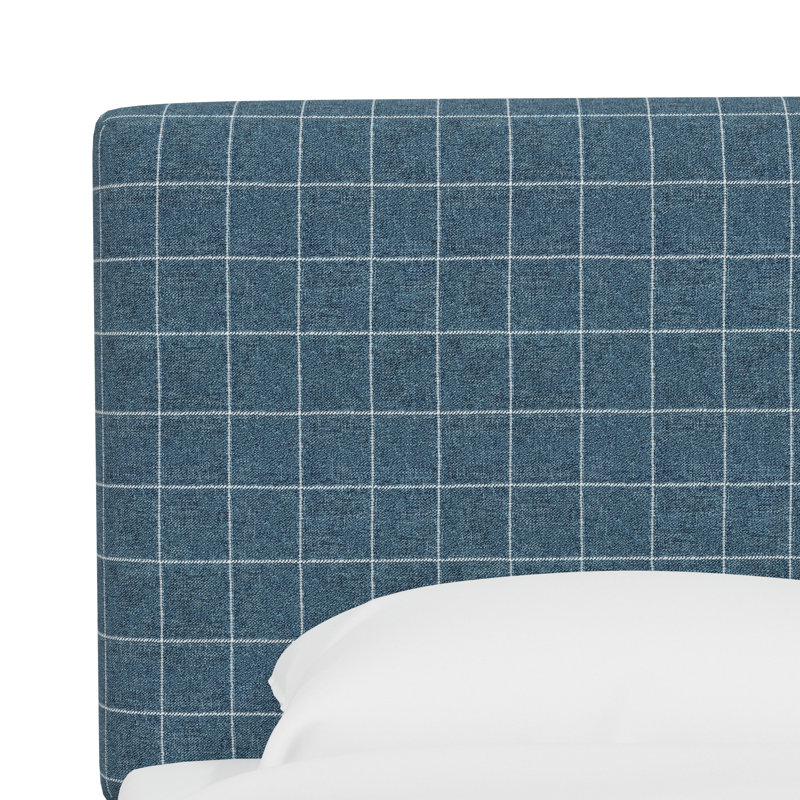 Eisley Upholstered Panel Headboard, Full, Cafe Rainstorm