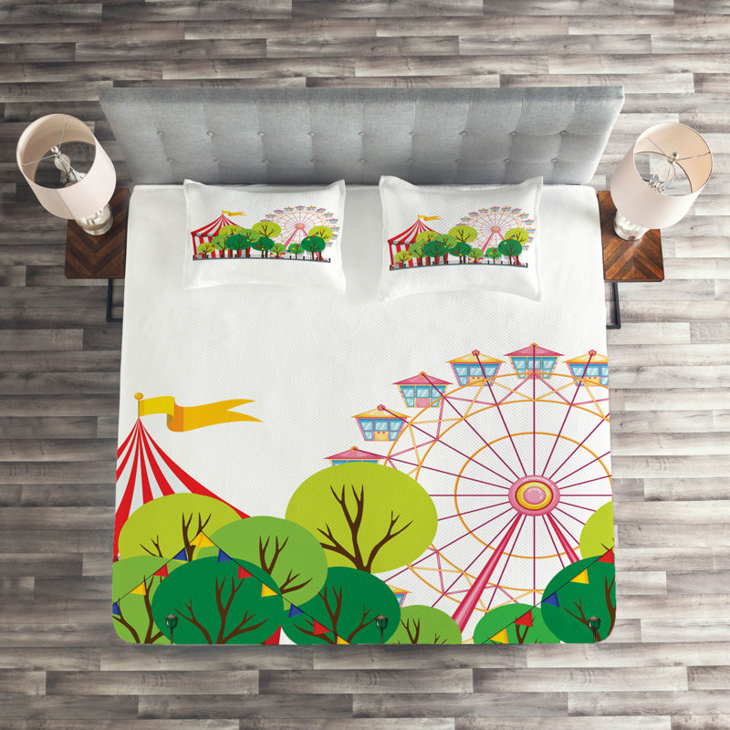 Coverlet, King Bedspread + 2 Shams