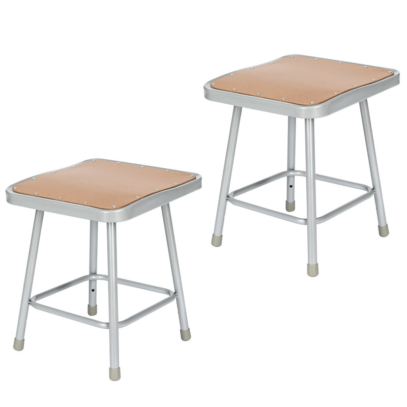 Clint Fixed Height Stool (2 Pack), 18"