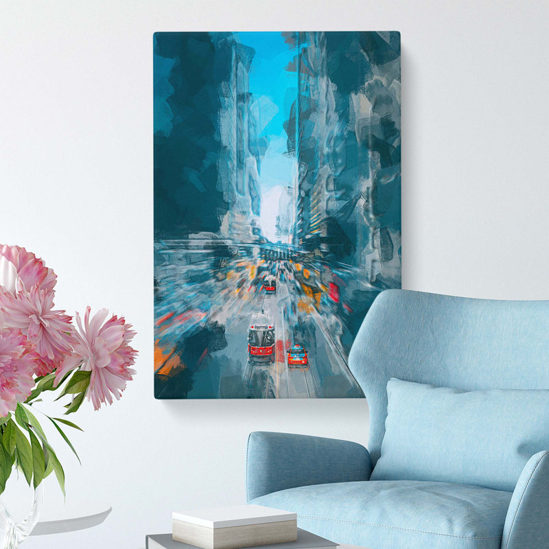 Toronto In Canada - Wrapped Canvas Print, 76 cm H x 50 cm W
