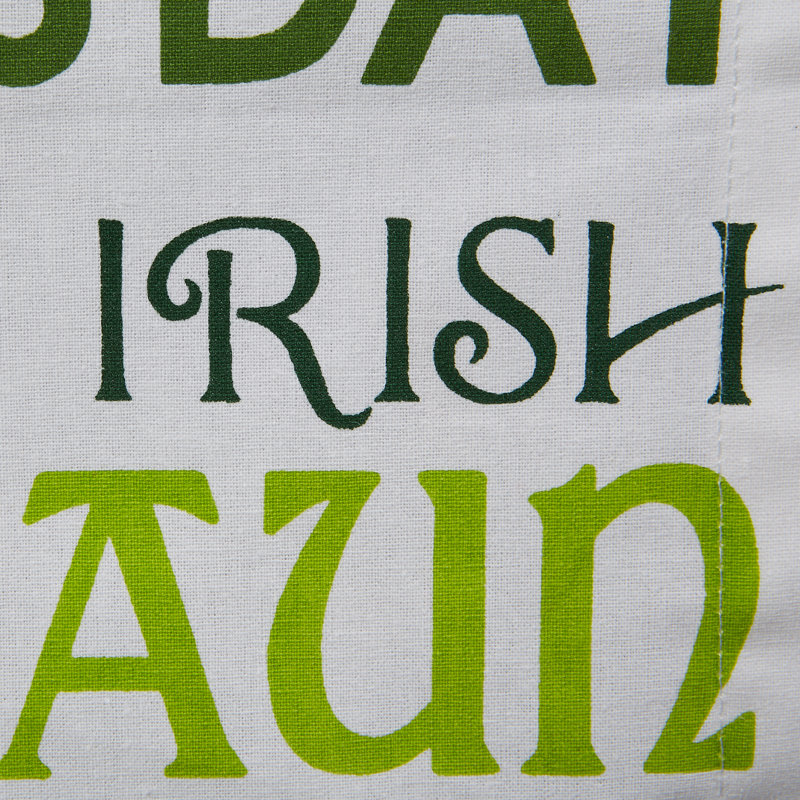 Poche St. Patrick's Day Printed Table Runner