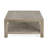 Square Coffee Table With Storage,Light Ash
