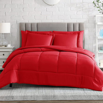 Ensemble d'édredon en microfibre 