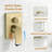 Gold Complete Shower System With Rough In-Valve-125374868