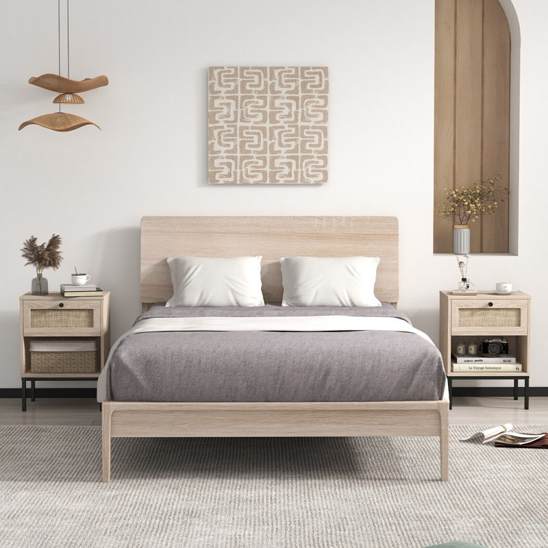 Ameliya 40 cm W Bedside Table