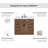 Thornaby 42'' Solid Wood Single Bathroom Vanity with 1.5'' Carrara Quartz Top-1152098805-1157548766